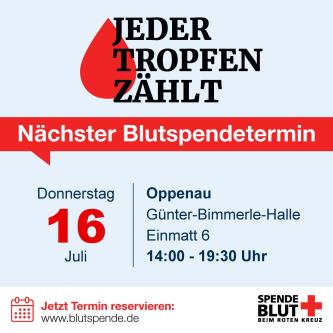 Blutspende in Oppenau