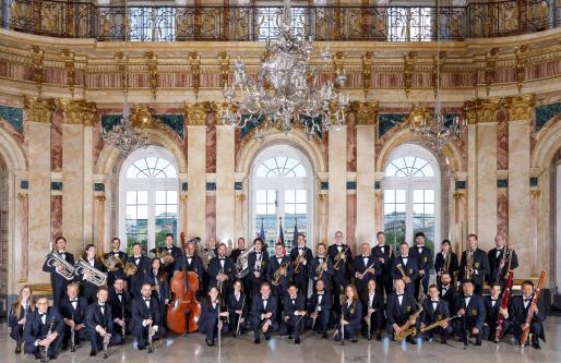 Das Landespolizeiorchester gastiert im Rahmen der Abschlussgala der Heimattage in Oberkirch.