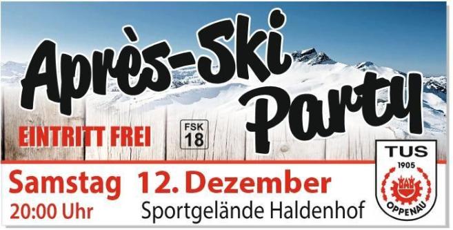 Après Ski Party